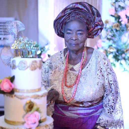 Celebrating a great mother Madam Cecilia Fayinminu @ 90